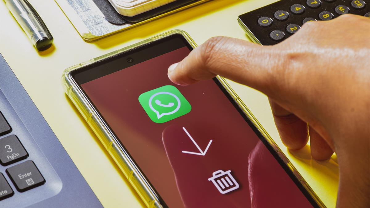 Svuotare il cestino di WhatsApp
